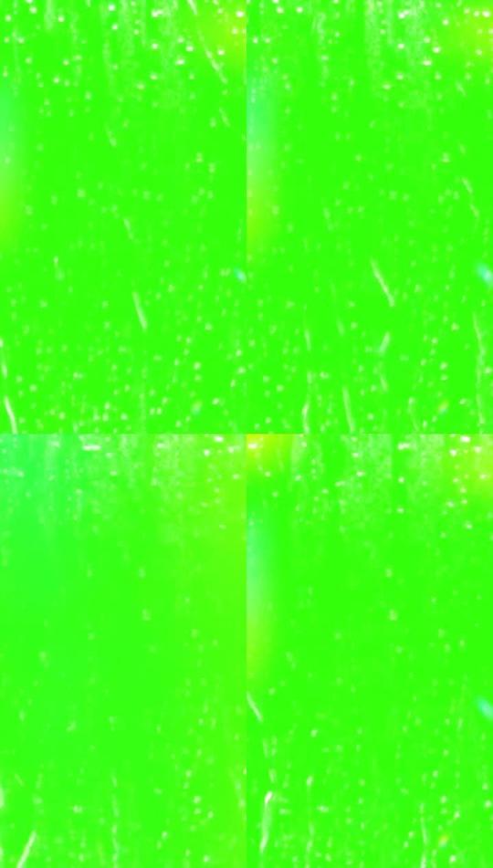 水滴雨滴屏幕绿幕素材