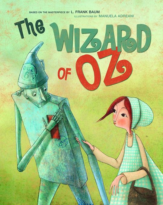 绿野仙踪英文原版thewizardofoz经典儿童文学绘本童话图画故事书