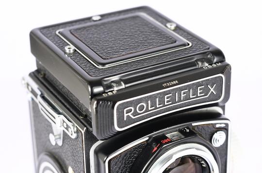 禄来双反rolleiflexmxk4b德产120胶片相机施耐德镜