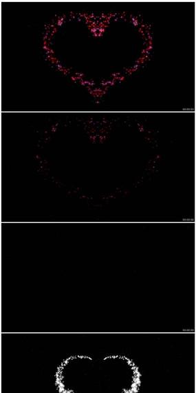 原创设计稿视频素材/片头片尾/ae模板婚庆视频浪漫透明爱心婚庆