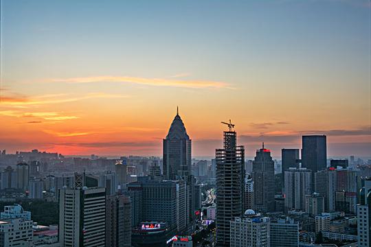 城市天际线_图片大全—全景创意图库（quanjing.com）中国领先的正版图片视频素材网站