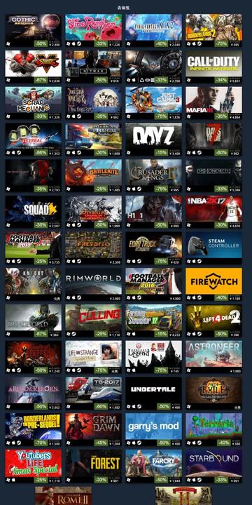 steam 游戏推荐（Steam游戏推荐，探索最新、最热门的游戏世界）