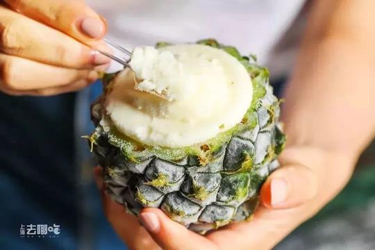 菠萝,苹果,椰子,柠檬,橙子……爆火抖音的各种冰淇淋,这里全都有!