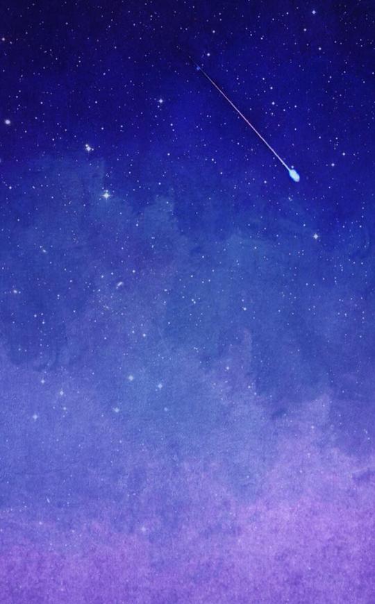 水彩星空不能再美了!
