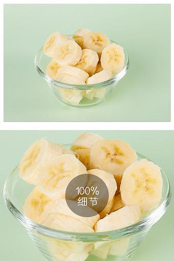 黄色香蕉片图片