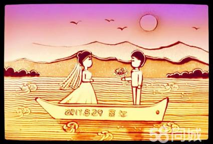 婚礼沙画视频制作,生日礼物,求婚视频,浪漫视频