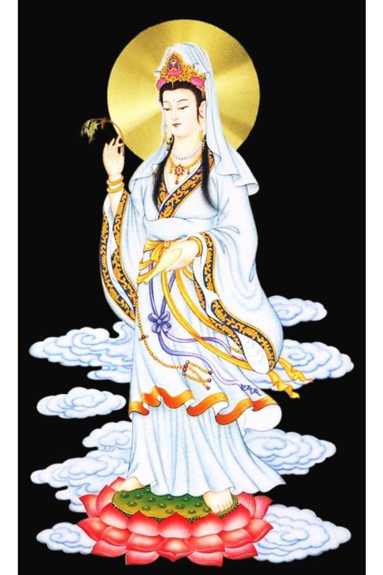 七月廿四拜观音，救苦救难保平安!救苦渡厄，遇难呈祥，大吉大利