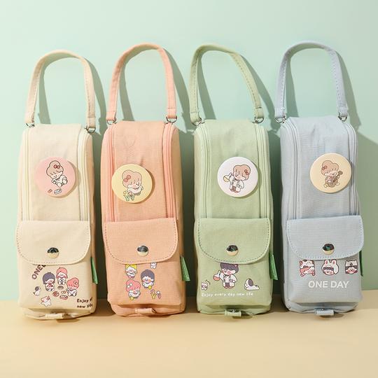 卓小花上学记小众原创立体风铅笔盒