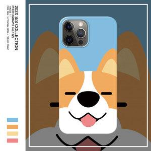 柴犬狗狗适用苹果iphone12pro手机壳11磨砂xsmax硬13可爱xr日系8p