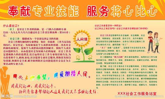 社会工作者知识图片