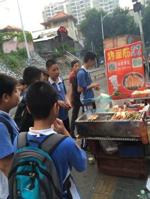 烤面筋附带烤串生意转让