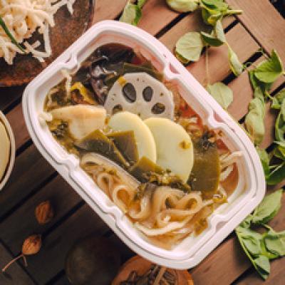 吃在途中自加热食品老坛酸菜素火锅速食自煮自热便携方便食品批发