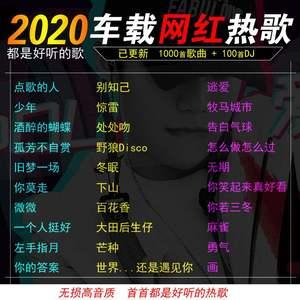 2020抖音快手热门流行歌曲车载音乐u盘无损汽车用优盘劲爆中文dj