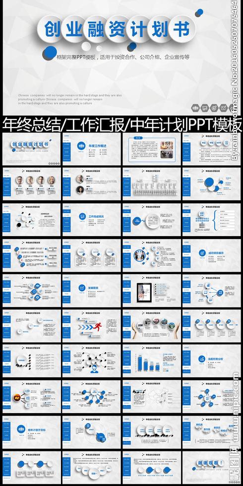 高端商务创业融资计划书