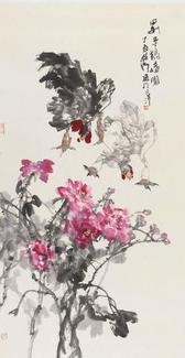 有关六尺整张牡丹作品的图片, 第6张图片