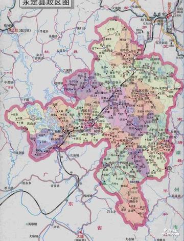 福建永定临近哪个县城