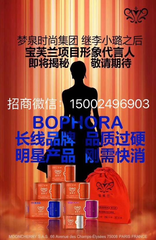 宝芙兰卫生巾妙亲纸尿裤总裁招商微商创业导师齐丽娜