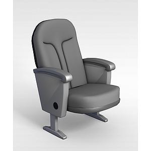 灰色椅子3d模型