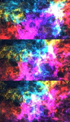 炫酷宇宙星云背景视频素材