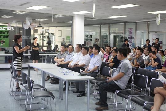 全国高校创业指导师专题培训班参观我校