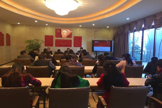 昆明石林台湾农民创业园开展十八届六中全会精神宣讲