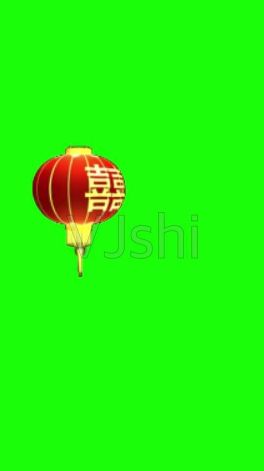 灯灯笼绿布蓝布手机巧影素材