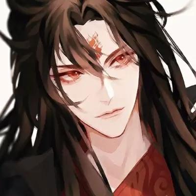 古风漫头｜长街长，烟花繁，你挑灯回看；短亭短，红尘辗，我把萧再叹。,卡通动漫,男生,二次元