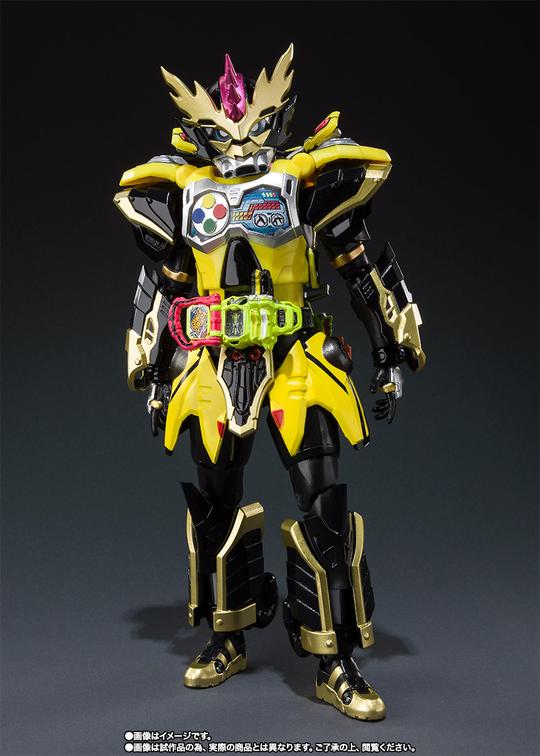 h.figuarts系列《假面骑士ex-aid》假面骑士lazer剑斗机车玩家lv.