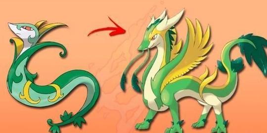 超级|魔法宝贝:当宝可梦超级进化时，帝王蛇出现了成龙
