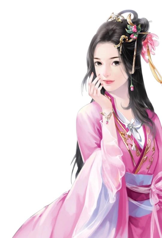 古风女子素材免抠