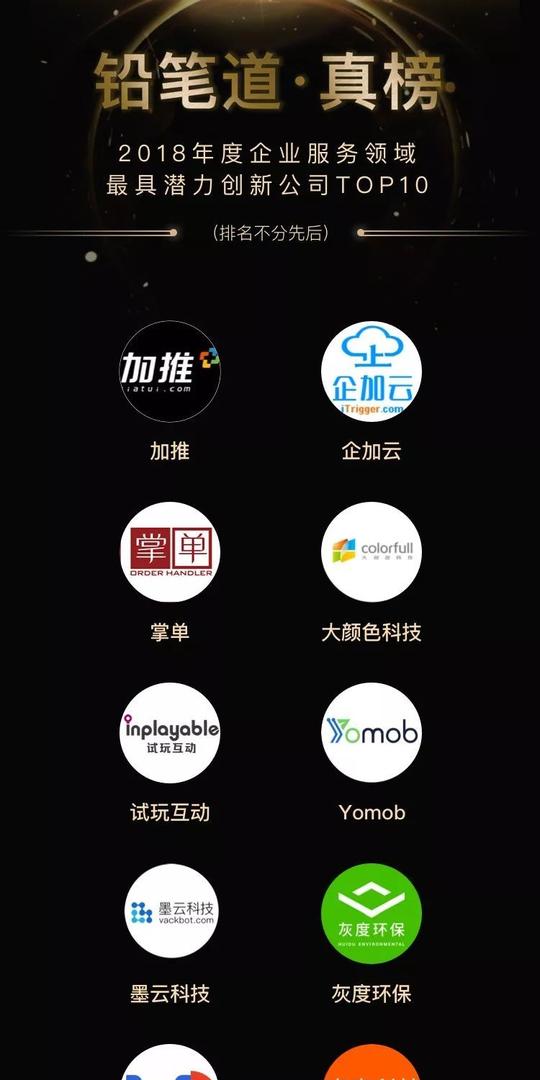 不说谎的榜单揭晓中国2018创业投资年度排名【铅笔道