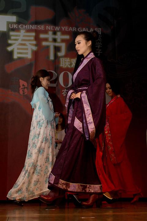 春晚汉服走秀排练