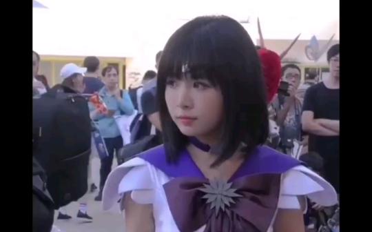 视频里面混入一个日本coser，能看出来嘛