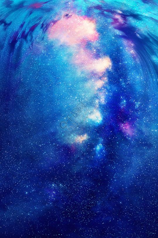 迷幻星空背景素材