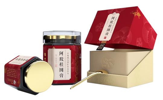华仁尚医施小墨膏方阿胶桂圆草本膏手工阿胶红糖调理气血