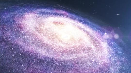 大气唯美紫色星云星系动态高清视频素材_1920x1080