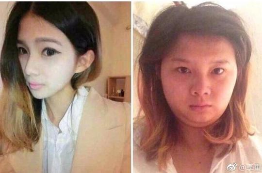 爱真的需要勇气!女生怀孕前后对比照老公:这是谁?