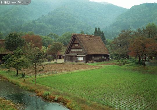 农村美景图片乡村特色房屋图片_自然风光_风
