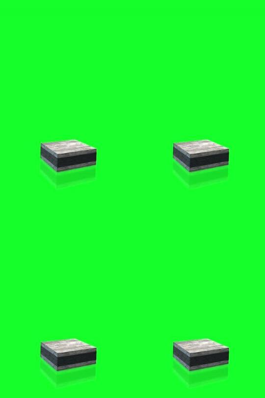 真人跳一跳绿屏抠像素材ae巧影快手特效