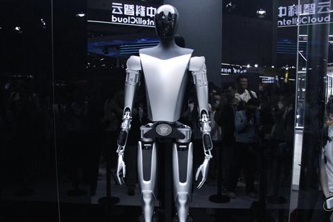 人形机器人科技展示