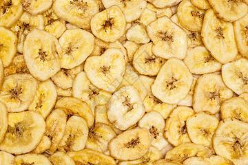 黄色香蕉片图片