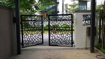 广东东莞市铝艺电动大门定做的长尾关键词有什么