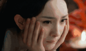 杨幂销魂表情图片