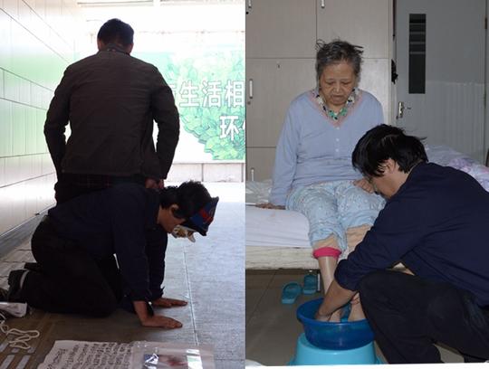男子偷拿母亲百万治疗费创业失败做“人肉板凳”筹钱救癌症母亲