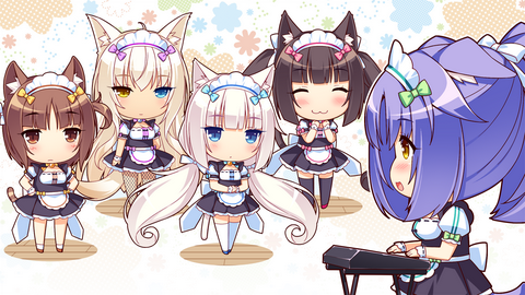 猫娘游戏海报
