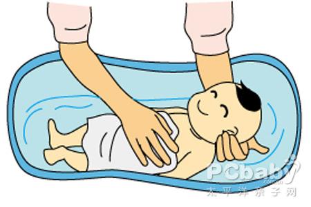 如何给新生儿洗澡