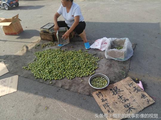 6张图，农村大姐做“稀罕”小生意卖火了，10元3斤，我和媳妇第一次见到
