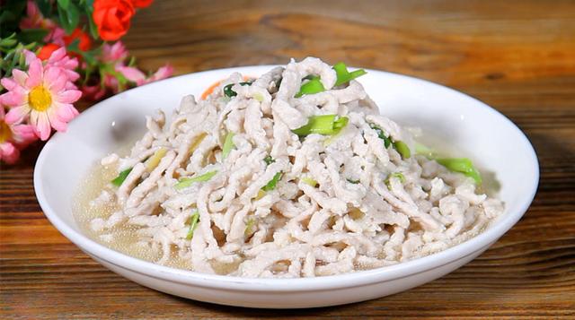 儿童食谱之滑炒鸭丝