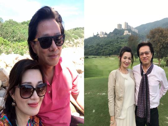陈少霞和富商老公的近照，她很红时便离开了恩人，二婚嫁给了富商