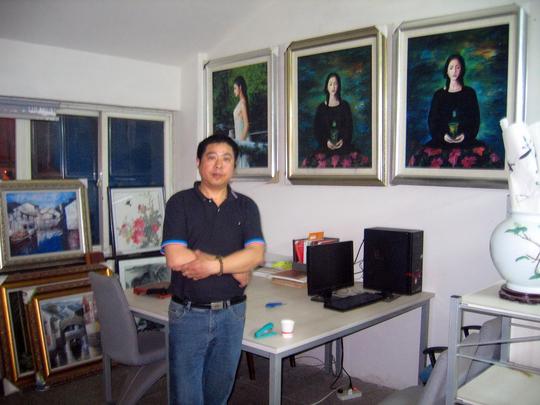江南画家王一的足球人生